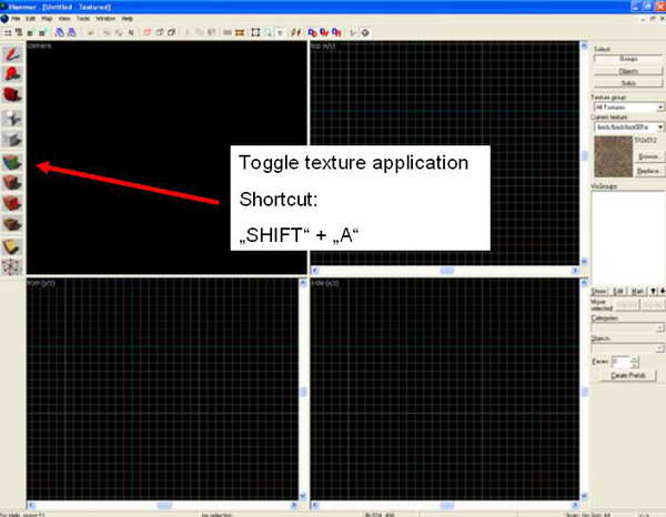 Toggle Texture Application