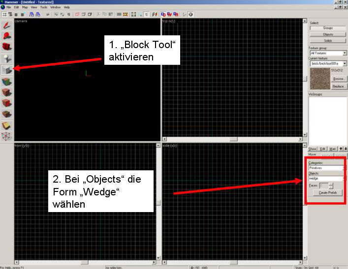 Block Tool Objects Wedge