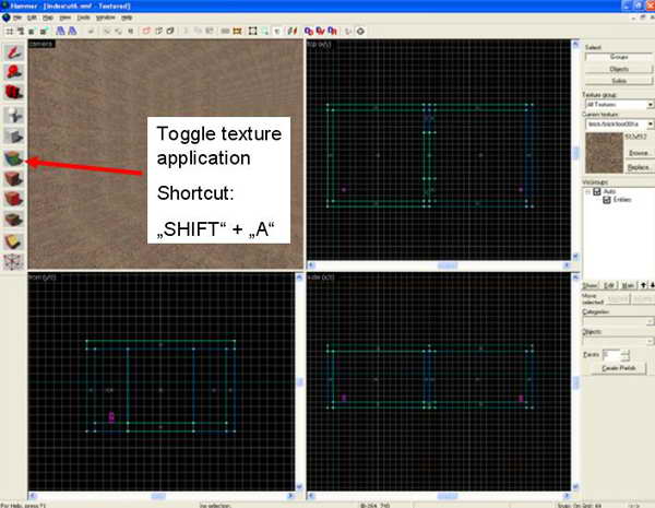 Toggle Texture Application