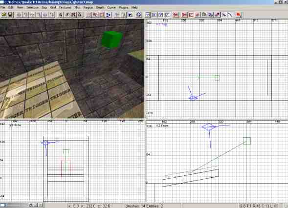 Faden verbindet das Pad mit dem Target_Position