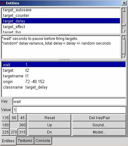 die target_delay eigenschaften