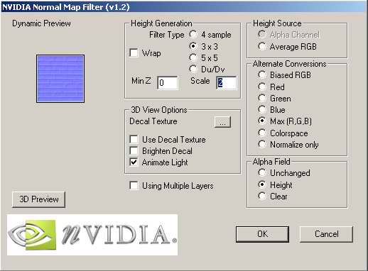 der Normalmap-Filter